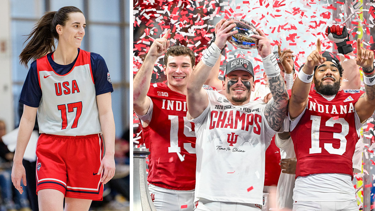 Rising Star Caitlin Clark Stands Firm with Indiana Football