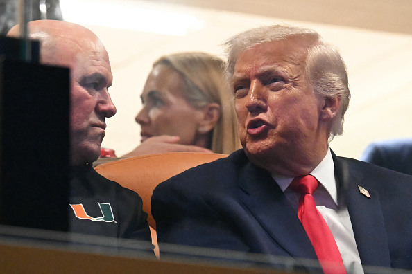 Prez Trump Draws Massive Crowd Reaction At CFP Title Game In Miami