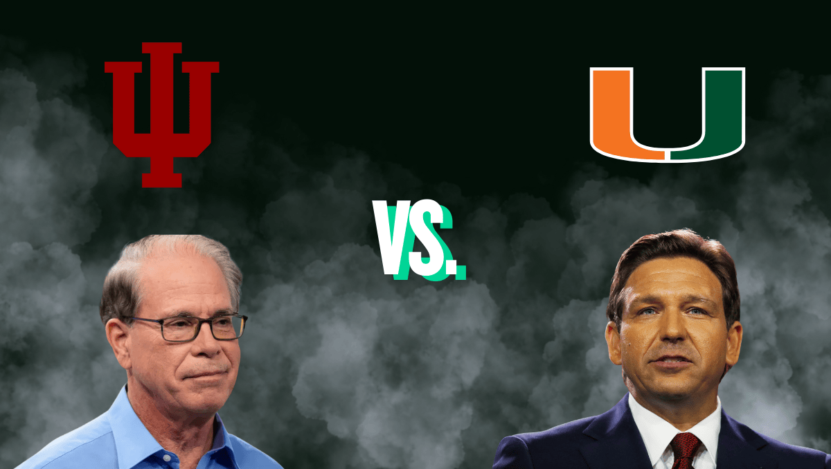 Indiana, Florida Governors Braun And DeSantis Make CFP Bet