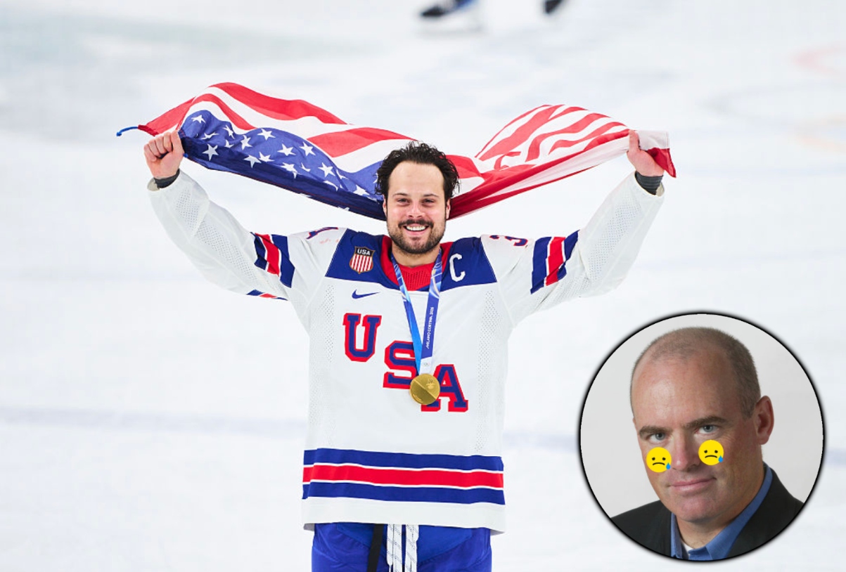 Auston Matthews’ Patriotism After Team USA Wins Gold Sparks Deranged Reaction From Sad Canadian Columnist