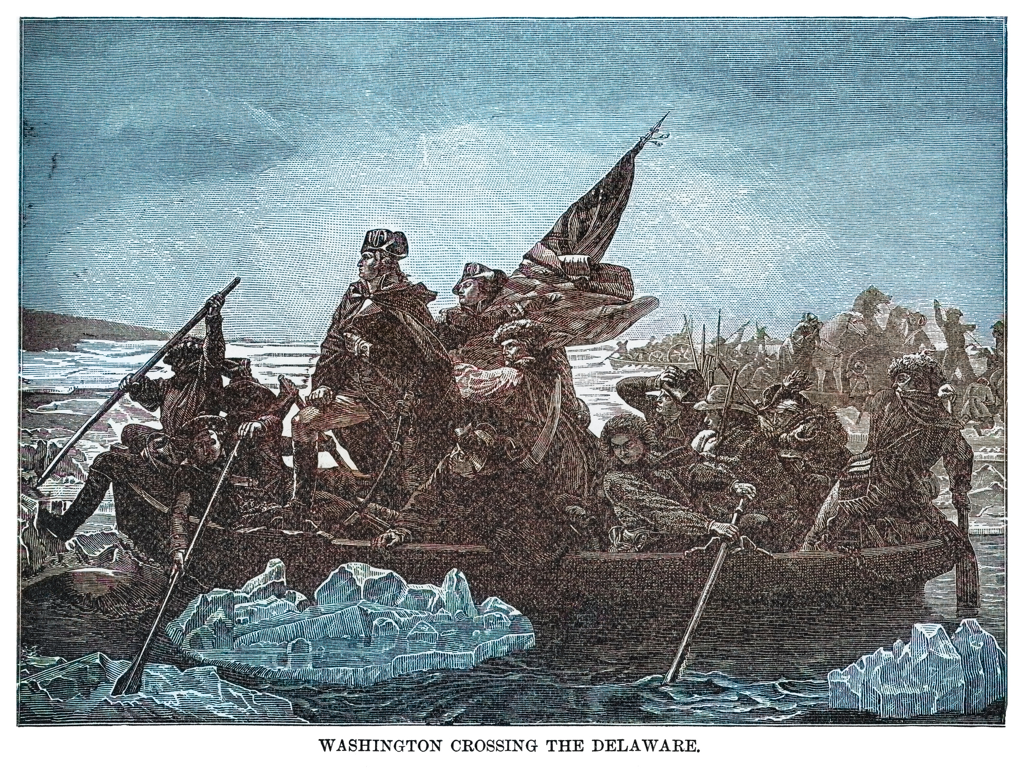 CBS Turns America 250 Story On George Washington Crossing The Delaware Into Disgusting Climate Lecture