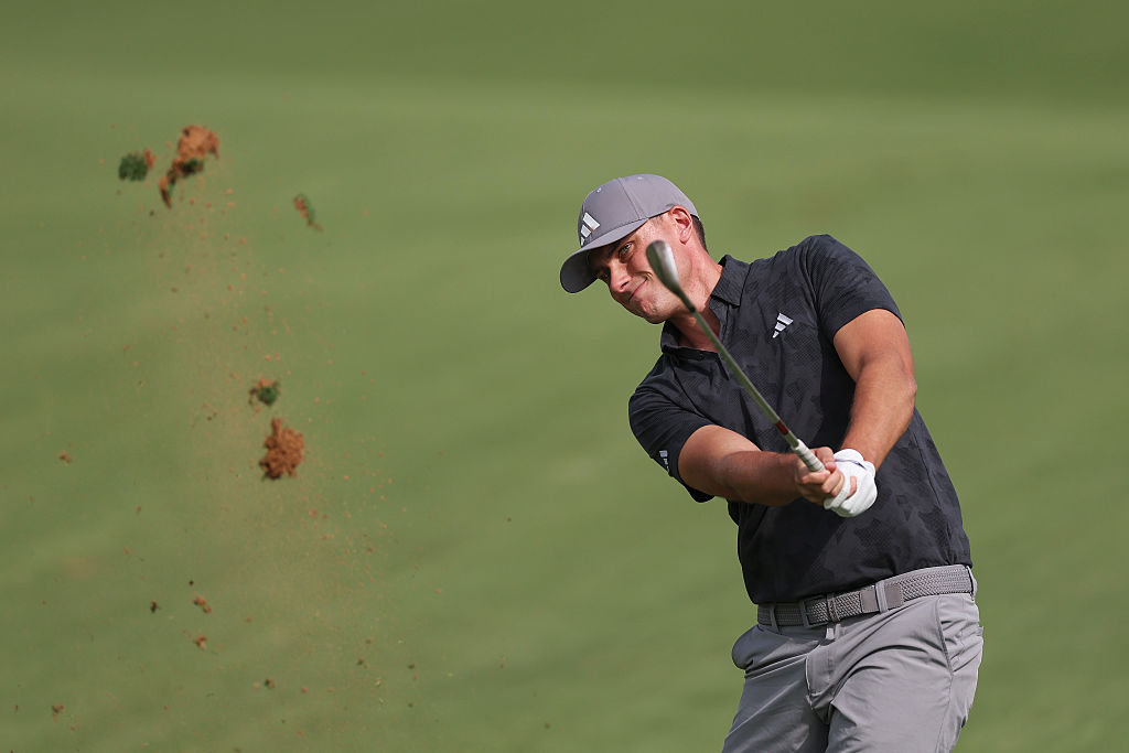 “Golfer Ludvig Aberg’s Unfortunate Hit at Genesis Invitational Strikes a Familiar Chord”