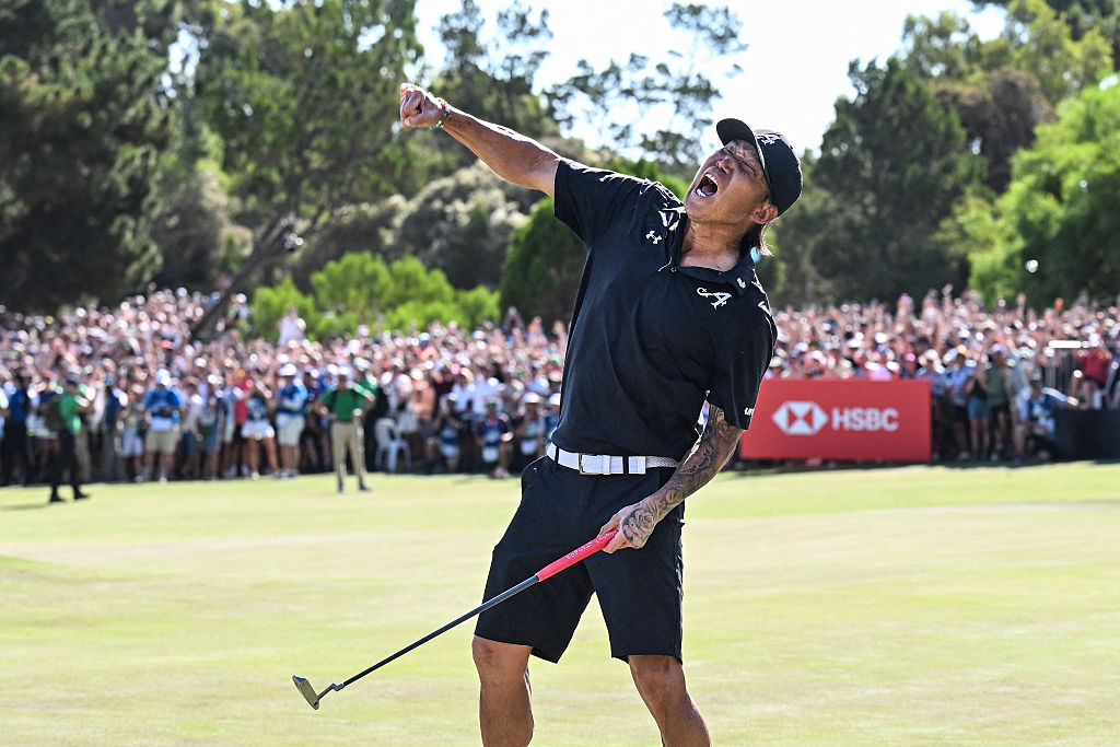“American Hero Anthony Kim Triumphs as LIV Golf Champion: A Comeback Testament to Grit and Glory”