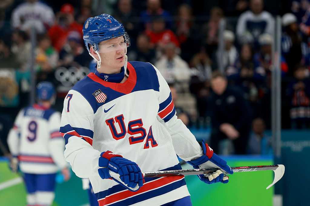 “American Patriot Brady Tkachuk Driven to Defeat Rival Canada for Gold”