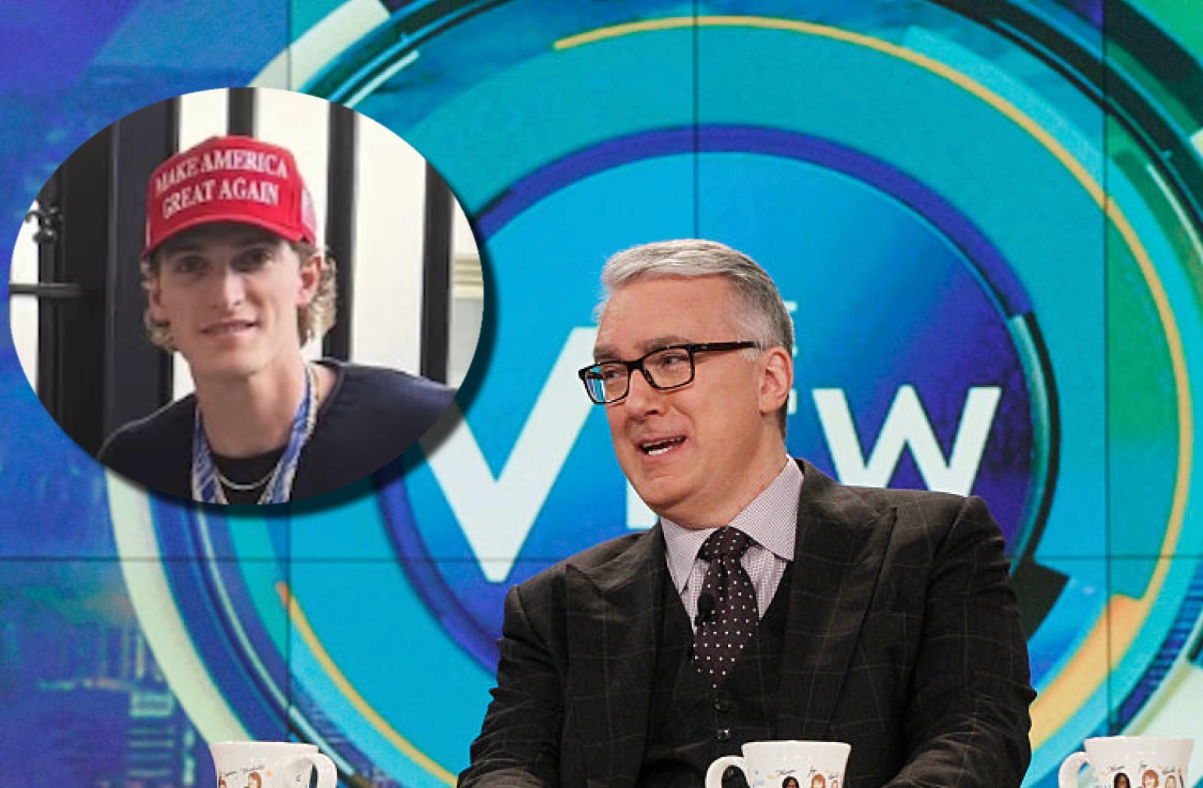 Keith Olbermann Wants NHL Players To Break USA Olympic Hero 'In Half' For Wearing A MAGA Hat At White House