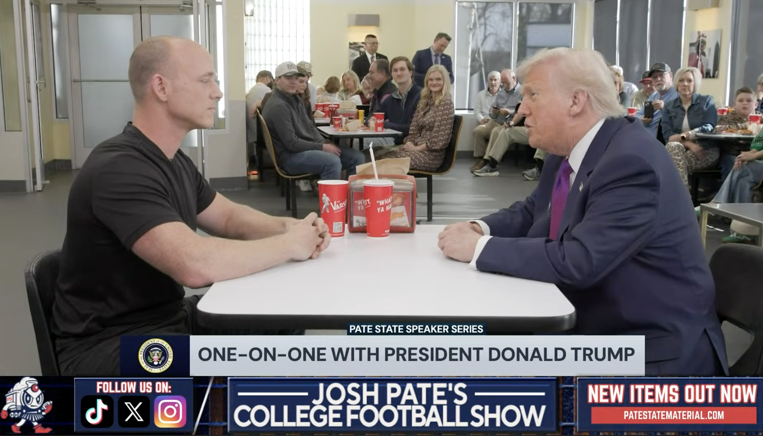 There Was Nothing Wrong Or Political About Josh Pate Interviewing Trump