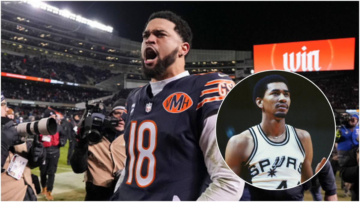 Bears QB Caleb Williams Battles George Gervin In Cold War Over Trademark Name