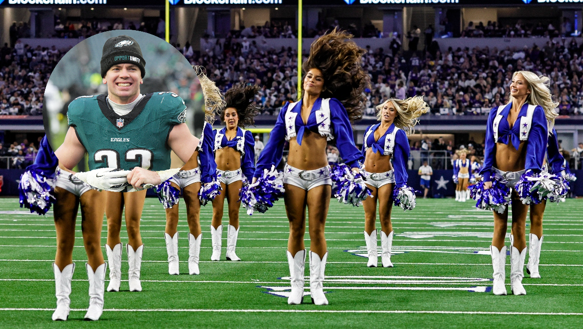 Cooper DeJean Goes Rival Mode With Cowboys Cheerleader Sighting | OutKick