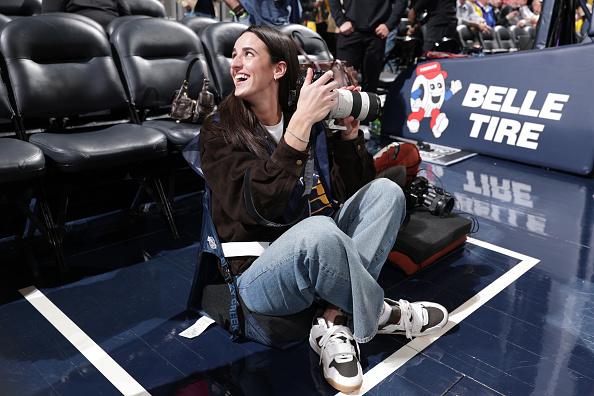 Caitlin Clark Moonlights As A Photographer At Lakers-Pacers