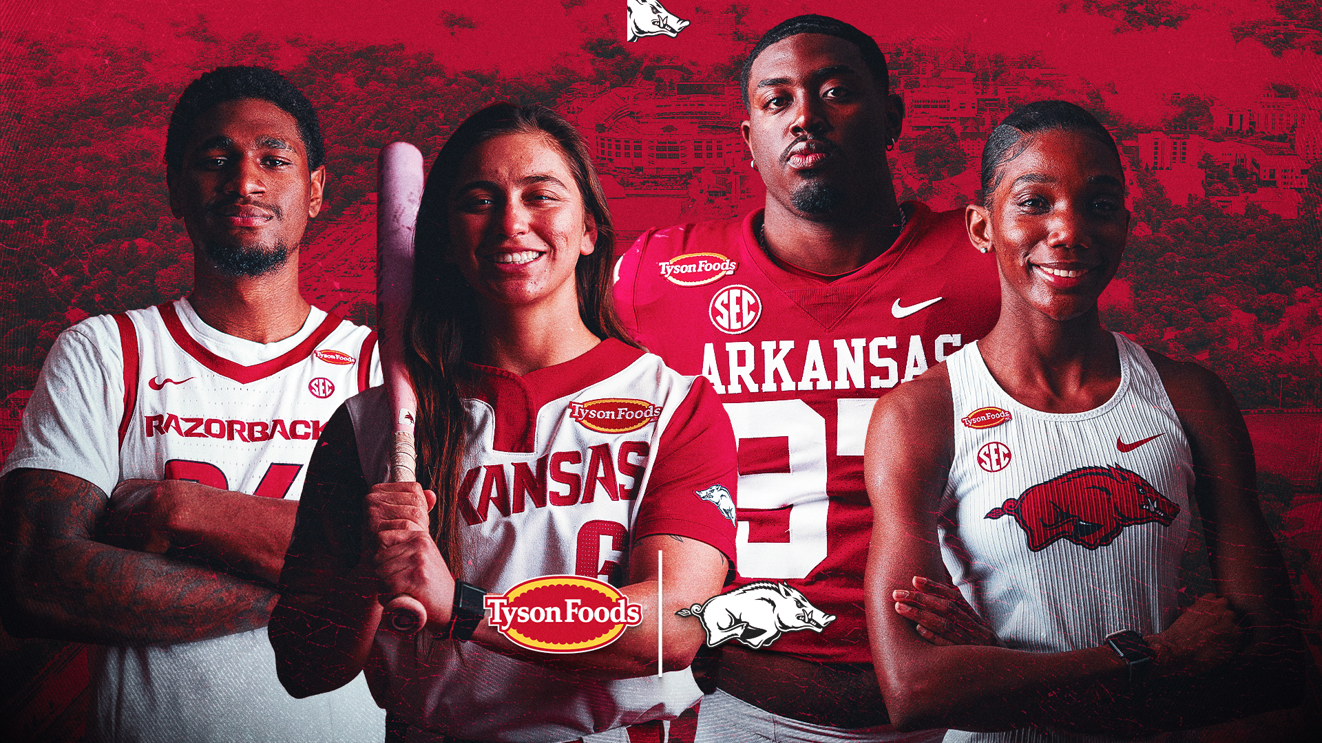 Breaking: Arkansas Mengumumkan Kemitraan Signifikan Dengan Tyson Foods, Termasuk Logo Patch Seragam Baru