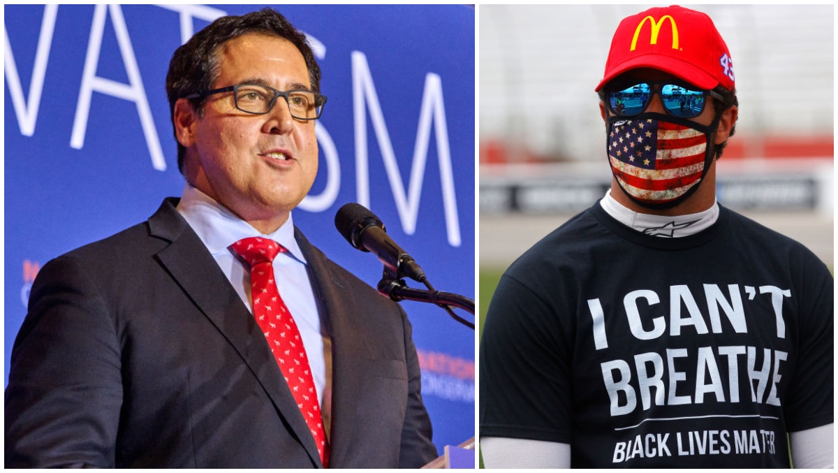 Senate Candidate Swings At Bubba Wallace In Explosive NASCAR Campaign Moment