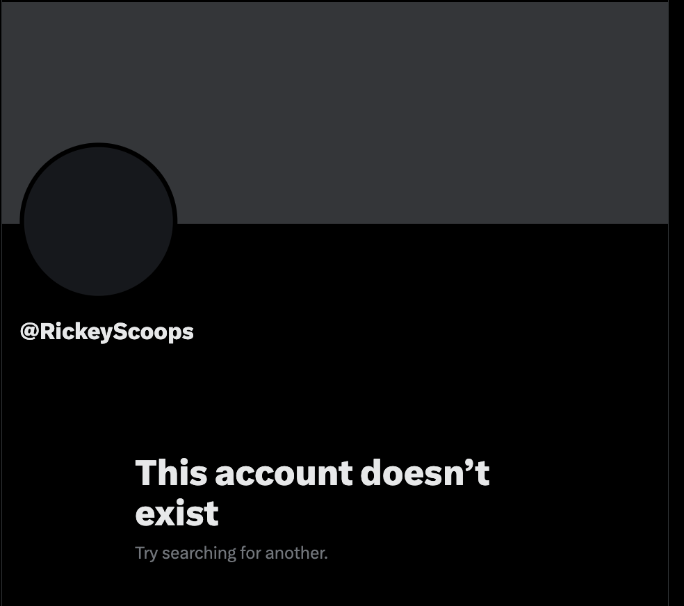 Who Is Rickey Scoops, Anonymous NFL Insider Breaking All The News?