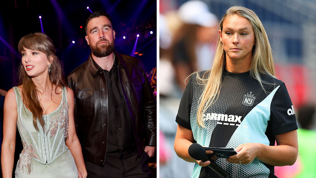 Kylie Kelce Loses It Over Taylor Swift Wedding Questions: 'Suck My Ass' | OutKick
