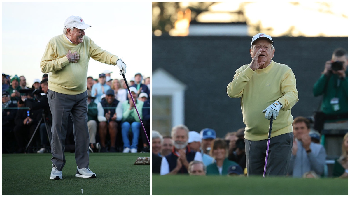 “Traditional Values Triumph: Jack Nicklaus Wows Crowd with Masters Tee Shot”